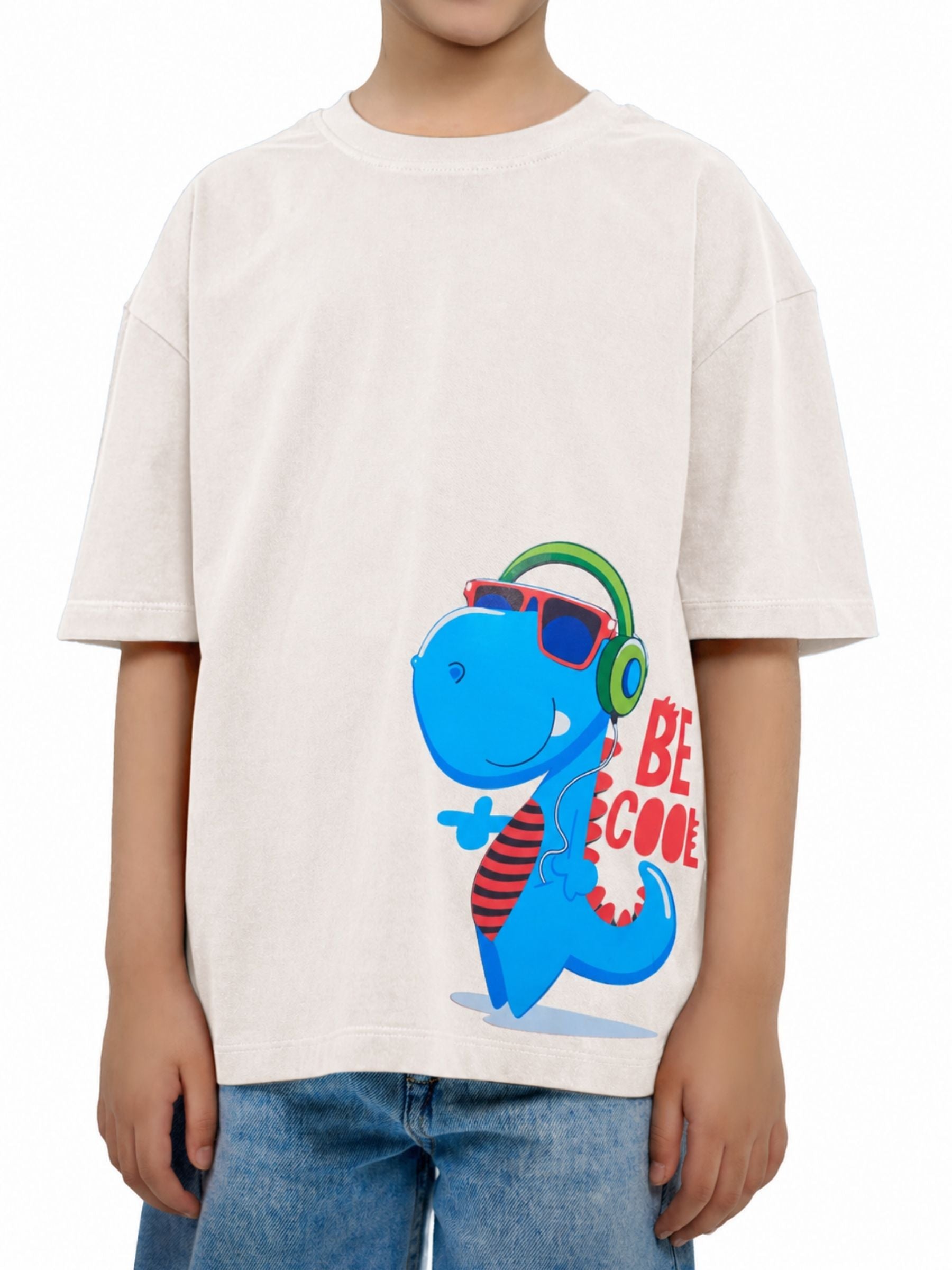 CuddleMinis Oversized Tee – “Cool Vibes Only”