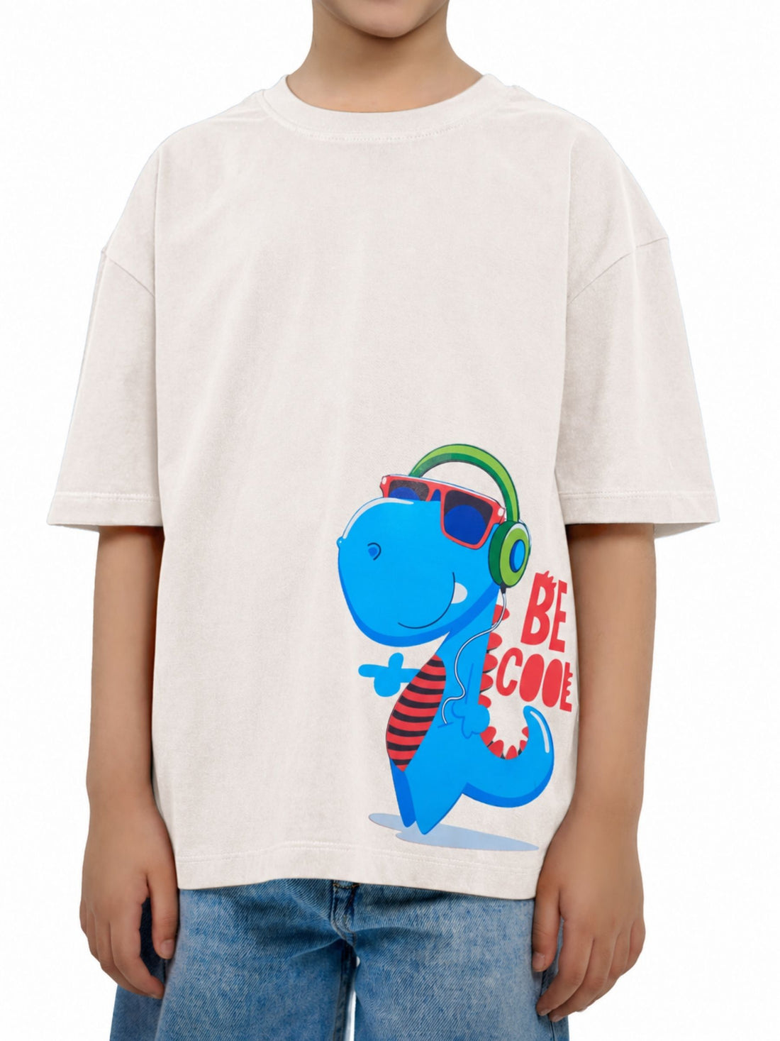 CuddleMinis Oversized Tee – “Cool Vibes Only”