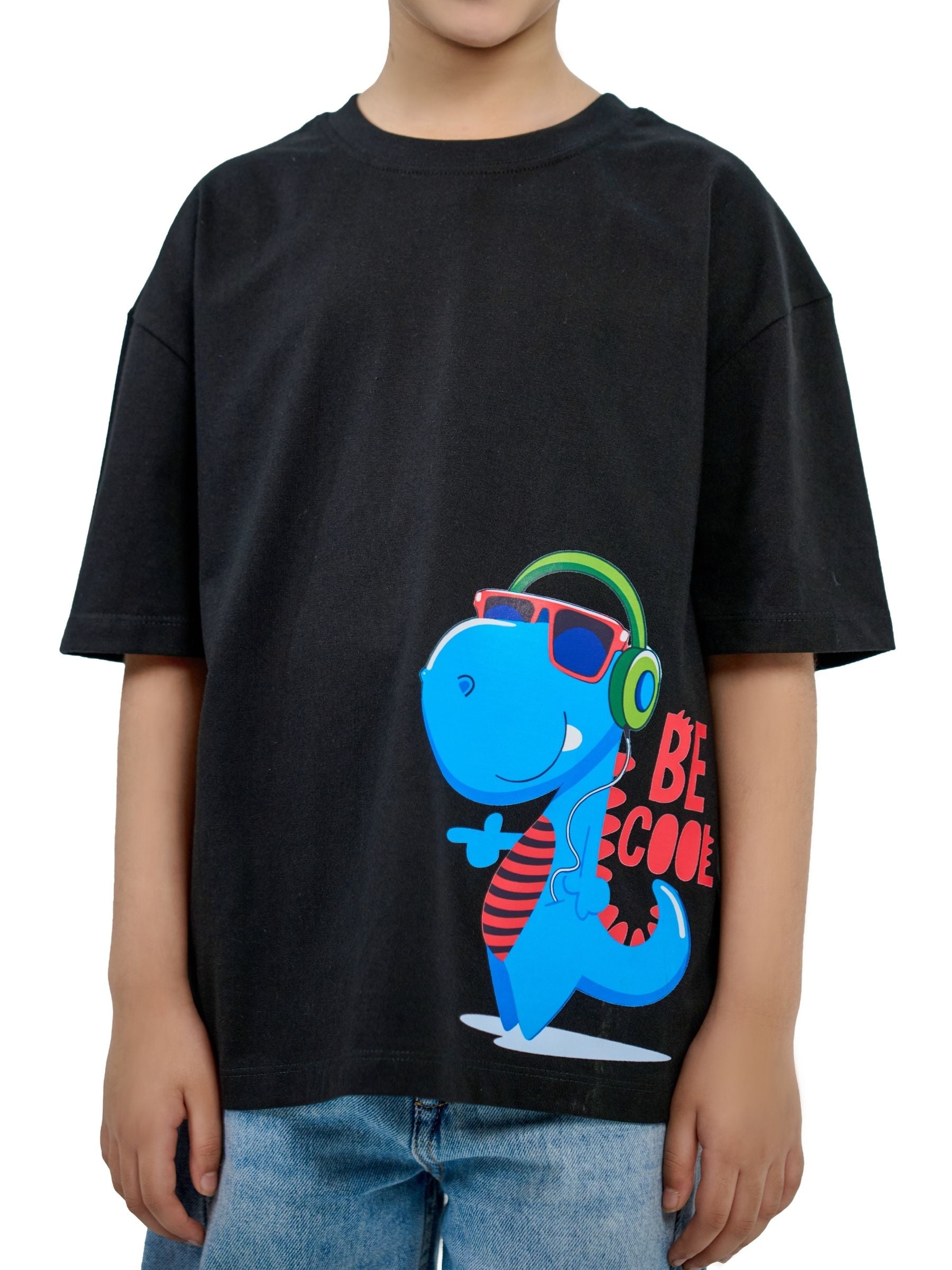 CuddleMinis Oversized Tee – “Cool Vibes Only”