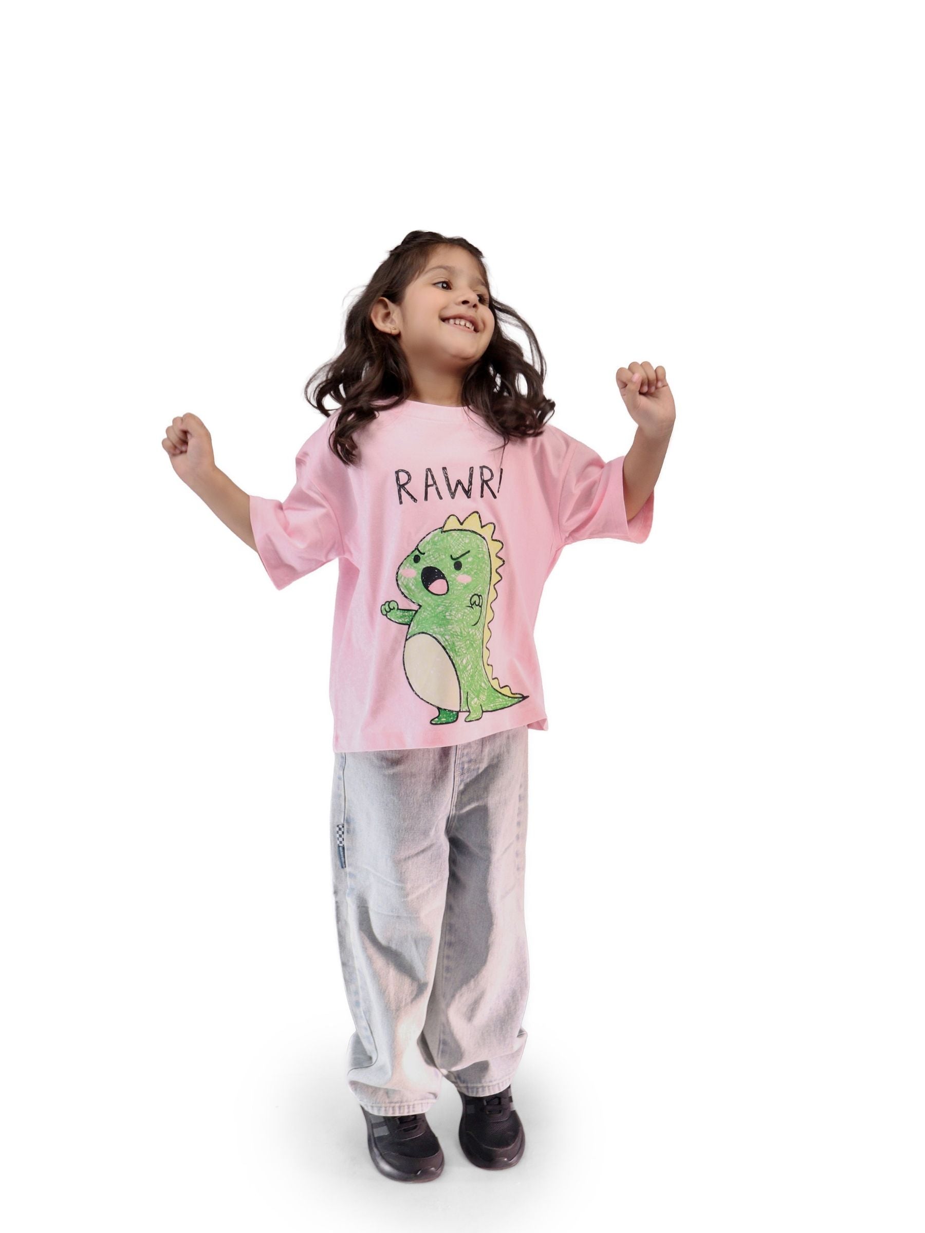 Unisex Oversized T-shirt "Little Rawr"