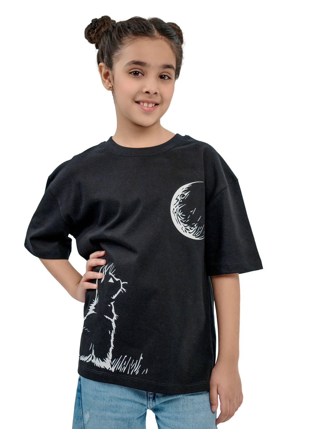 Unisex Oversized T-shirt "Moon Light Buddy"