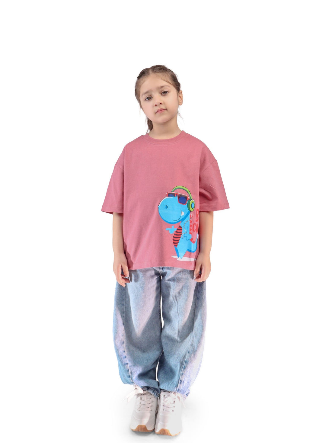 CuddleMinis Oversized Tee – “Cool Vibes Only”