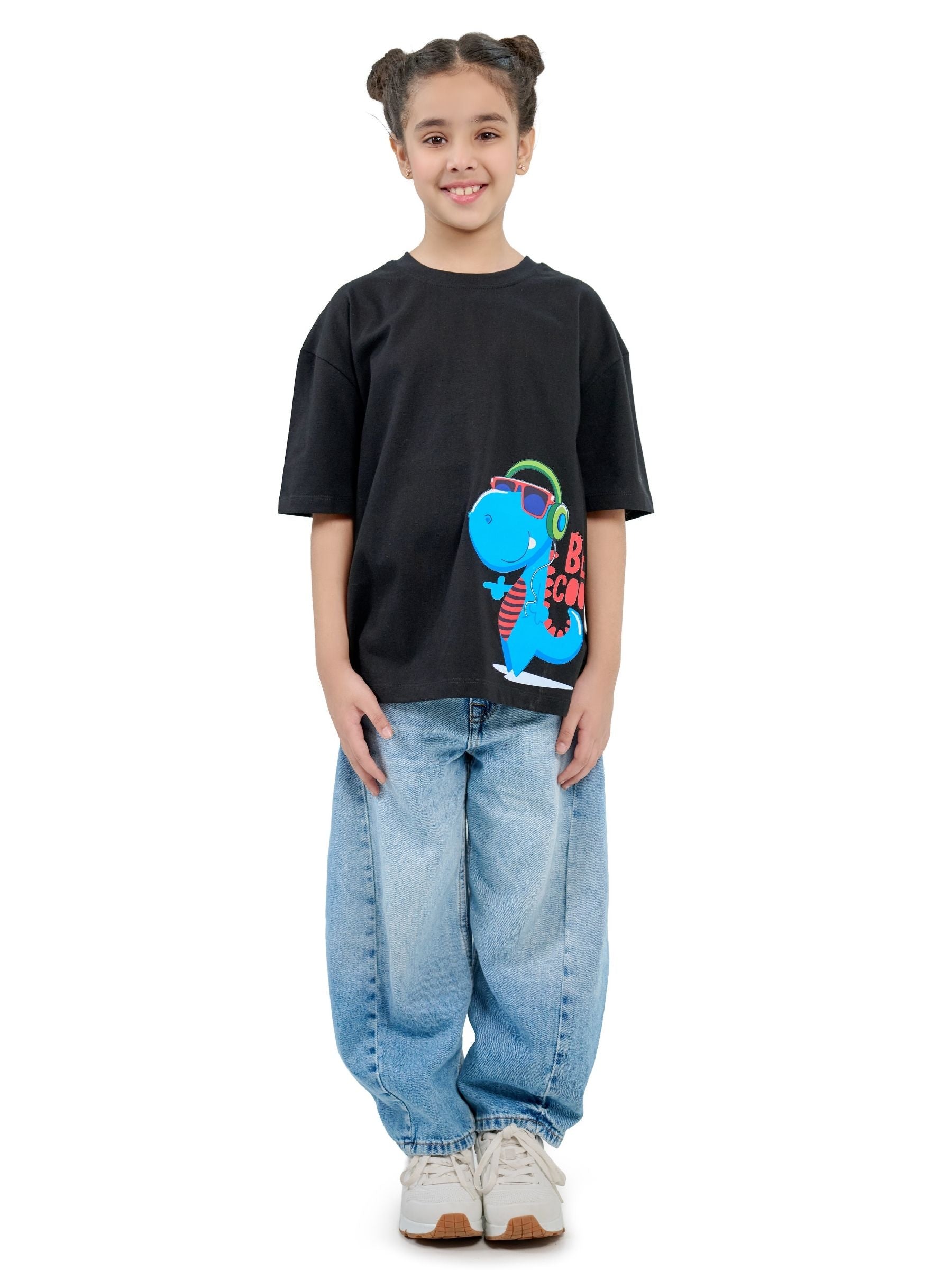 CuddleMinis Oversized Tee – “Cool Vibes Only”