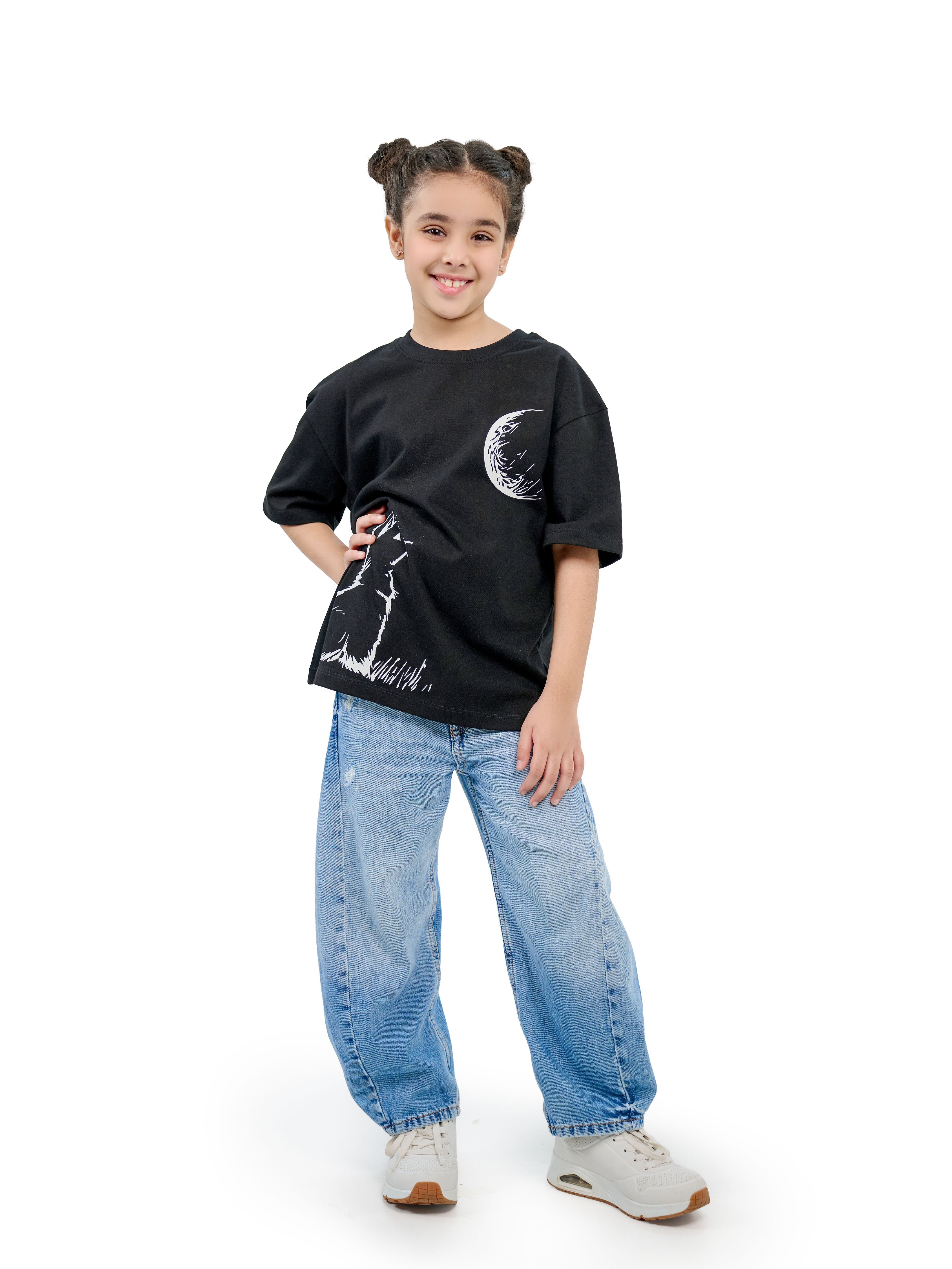 Unisex Oversized T-shirt "Moon Light Buddy"