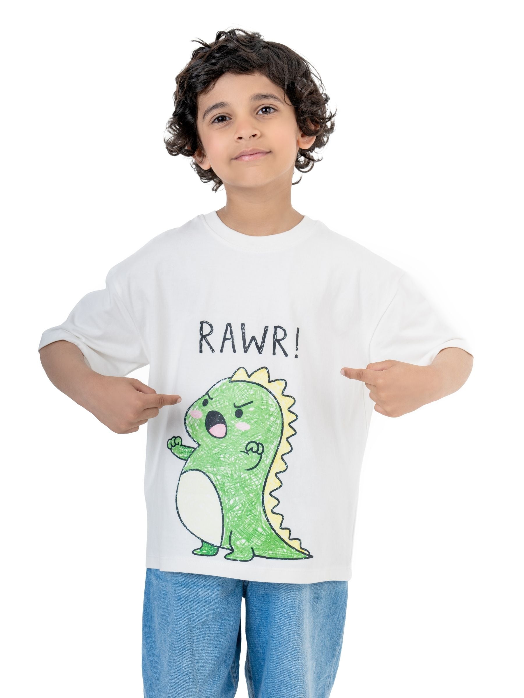 Unisex Oversized T-shirt "Little Rawr"