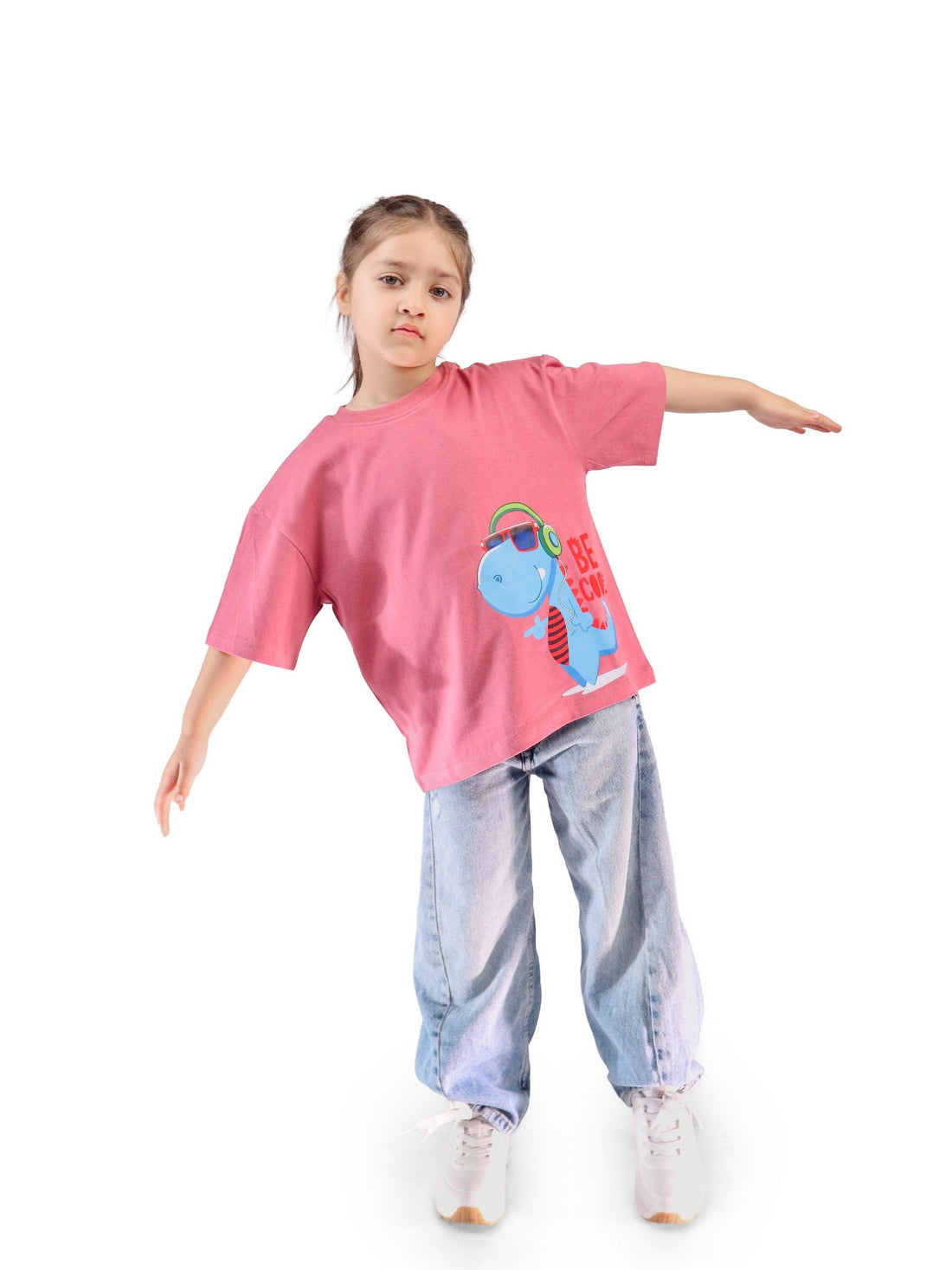 CuddleMinis Oversized Tee – “Cool Vibes Only”