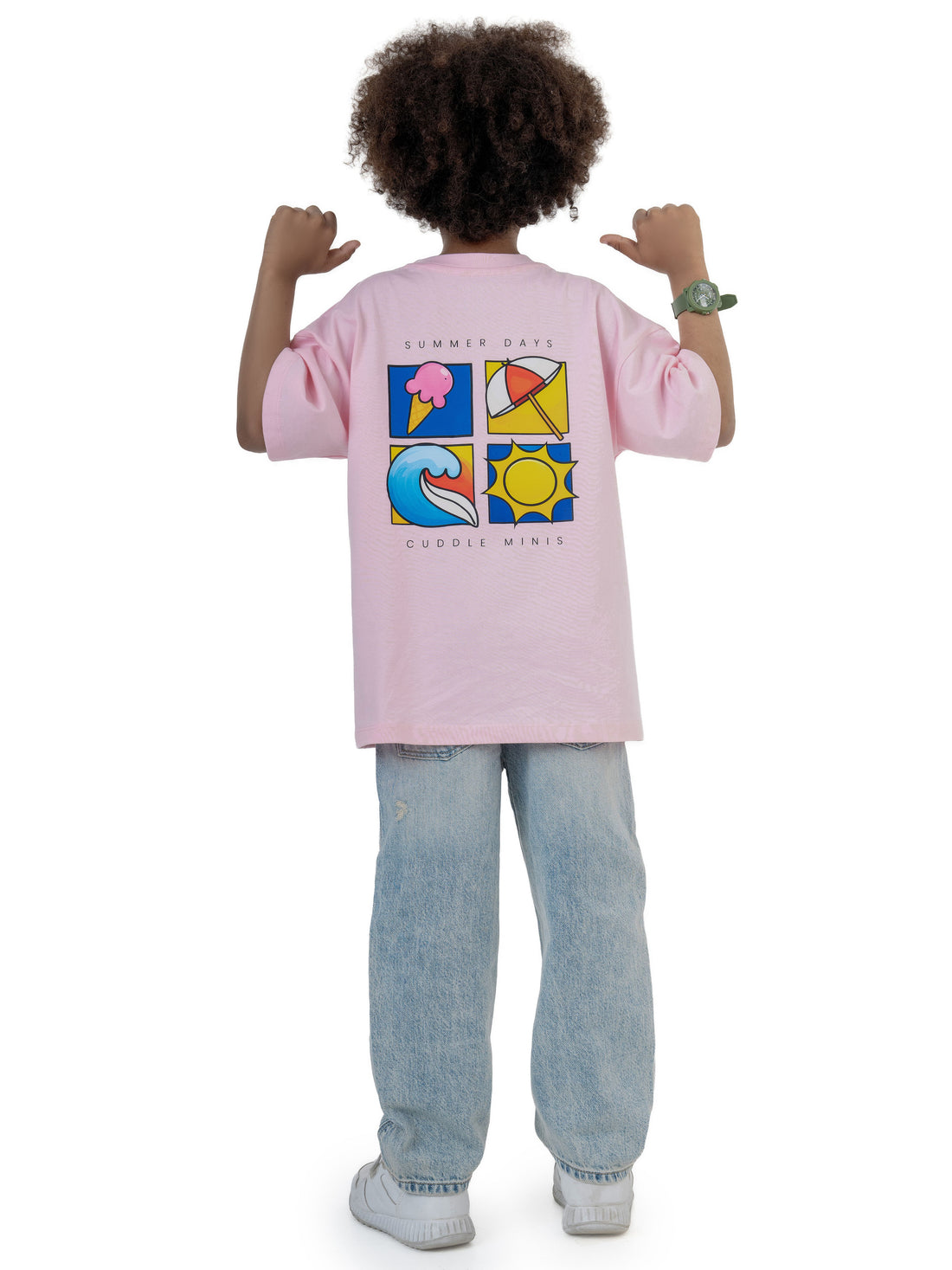 Unisex Oversized T-shirt "Summer Memories"