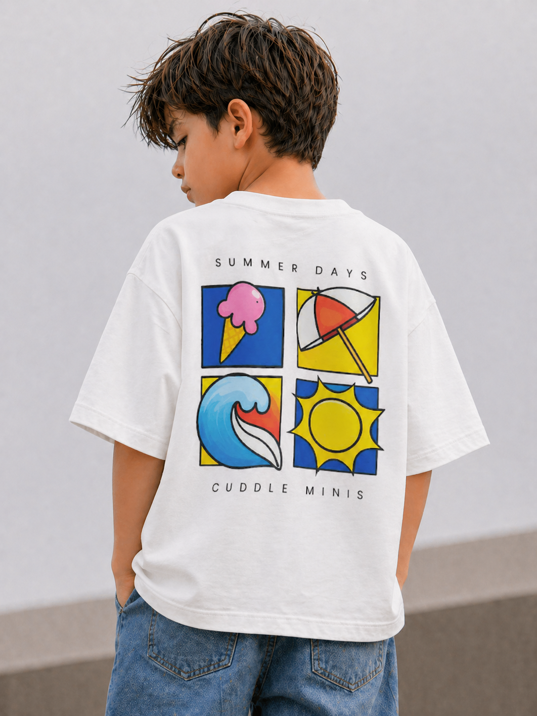 Unisex Oversized T-shirt "Summer Memories"