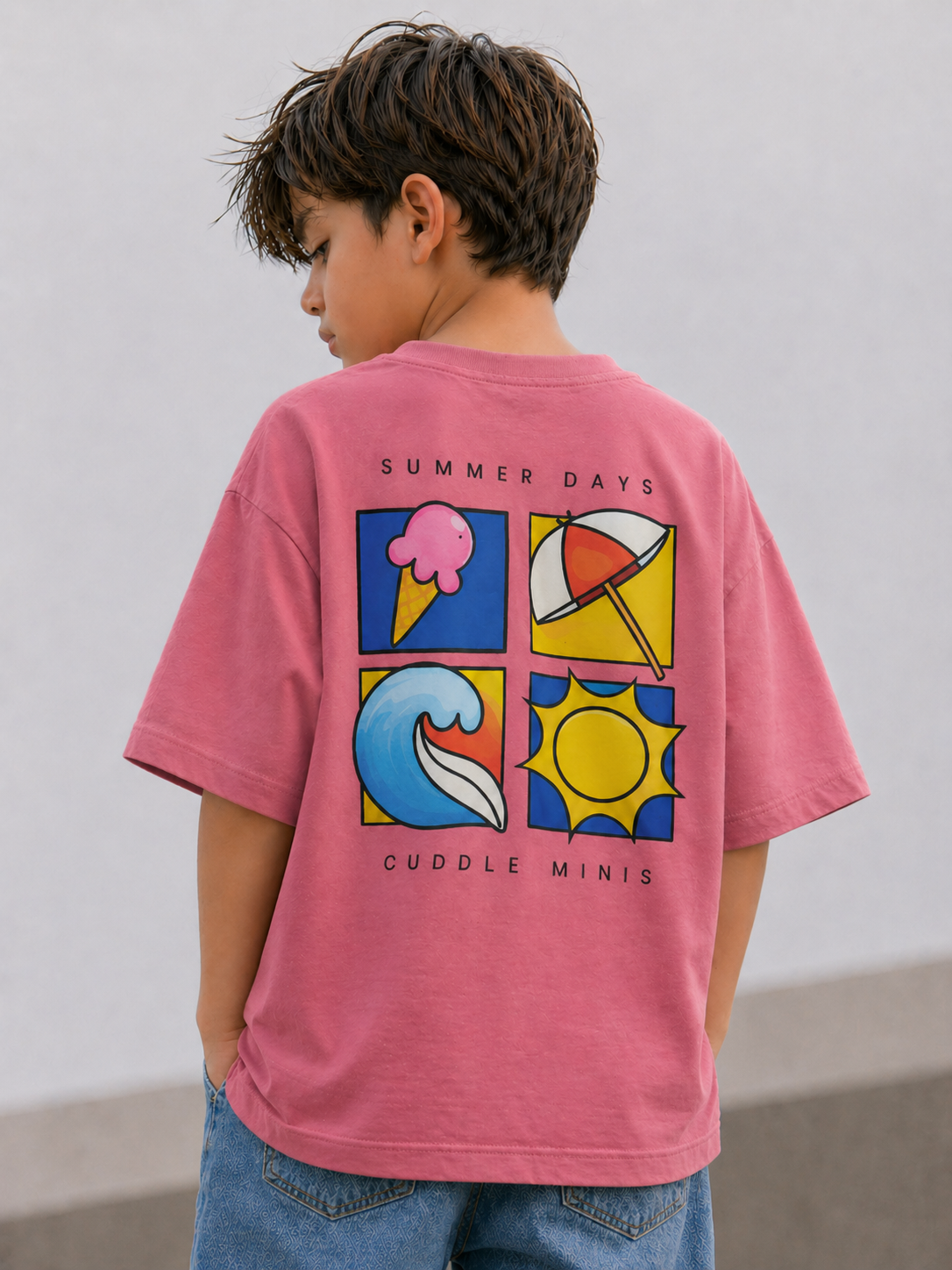 Unisex Oversized T-shirt "Summer Memories"