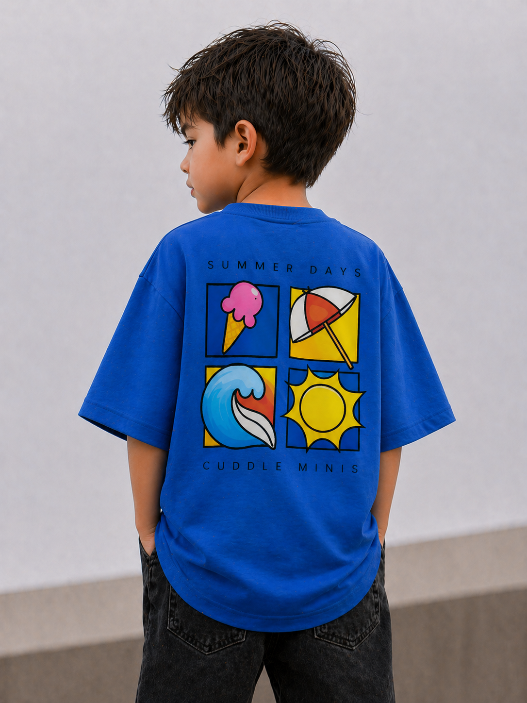 Unisex Oversized T-shirt "Summer Memories"