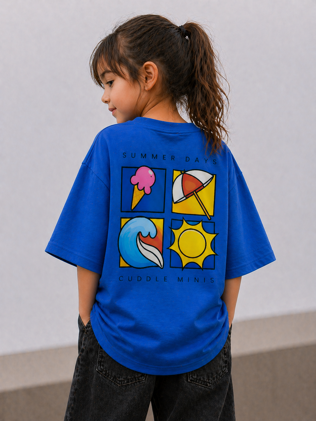 Unisex Oversized T-shirt "Summer Memories"