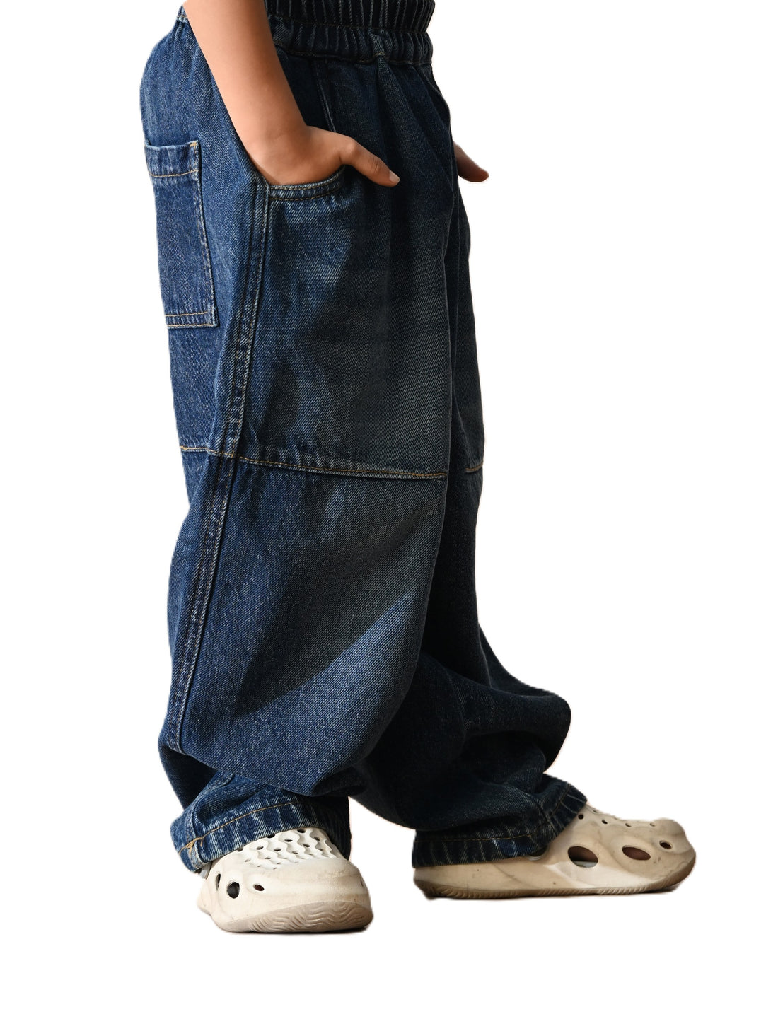Unisex Baggy Denim – Volume Fit Blue
