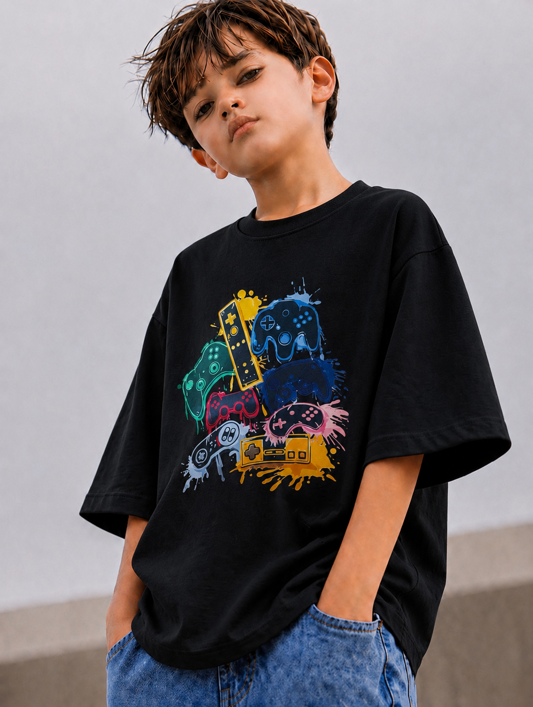 Unisex Oversized T-shirt "Game On Champ"