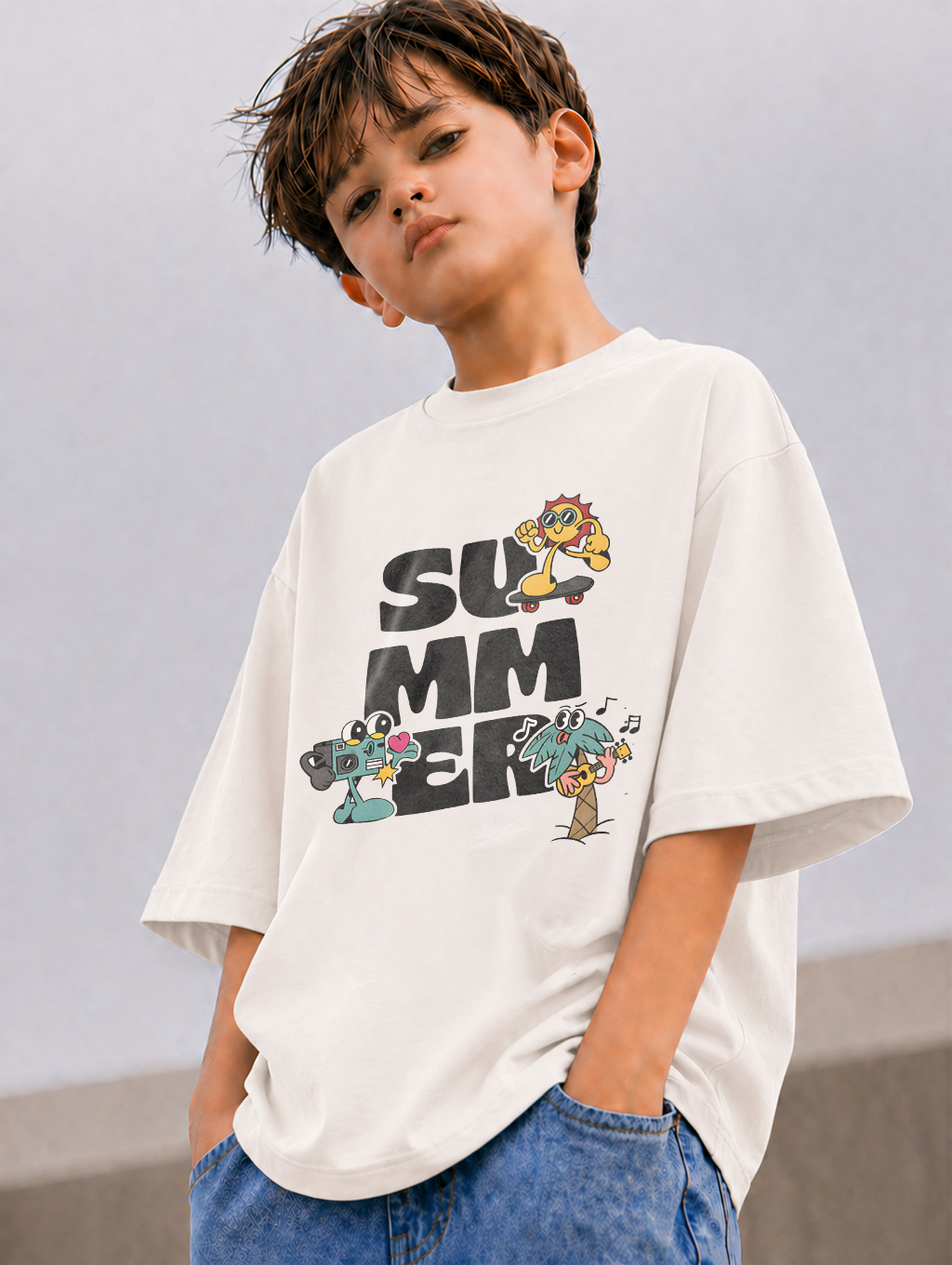 Unisex Oversized T-shirt "Endless Summer"