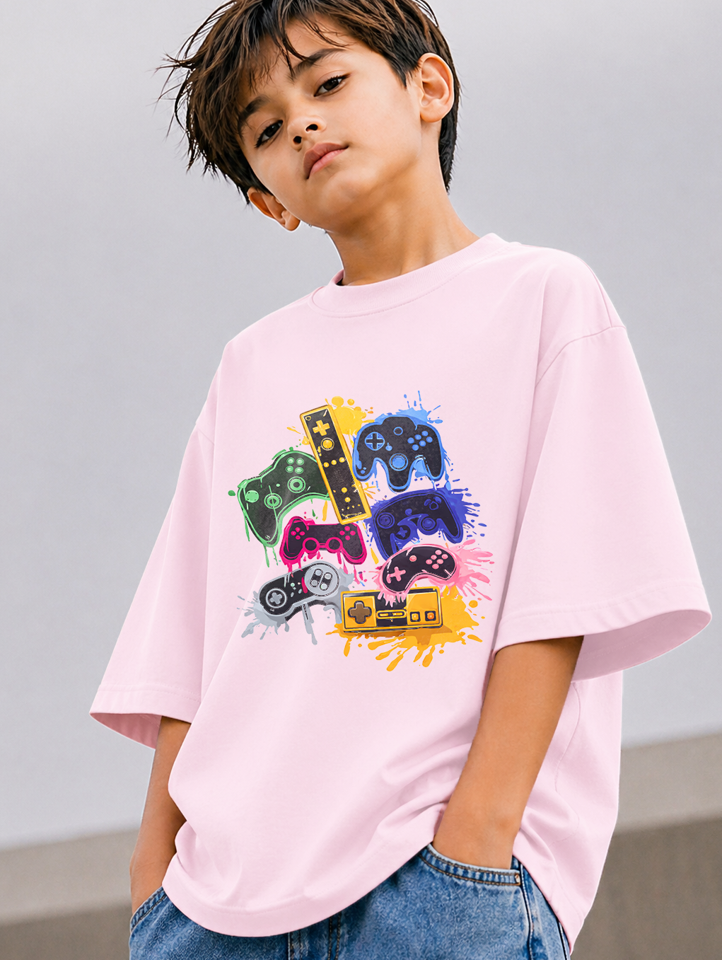 Unisex Oversized T-shirt "Game On Champ"